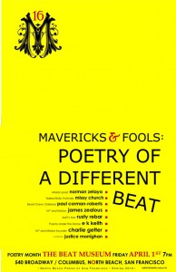 Mavericks & Fools: Poetry of a Different Beat